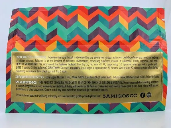 3 Amigos Microdose Gummies 5g - Image 2