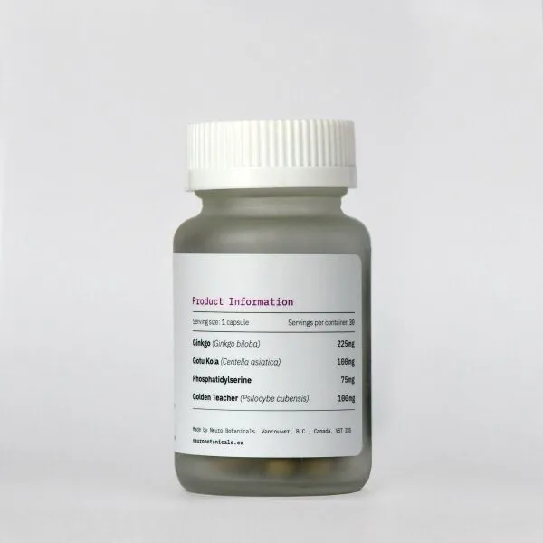 Neuro Botanicals Focus Mushroom Capsules - Image 4