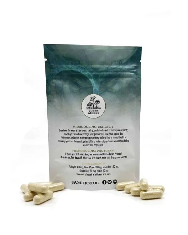 Nootropic Magic Mushroom: 100mg Capsules to Enhance Your Mind - Image 2