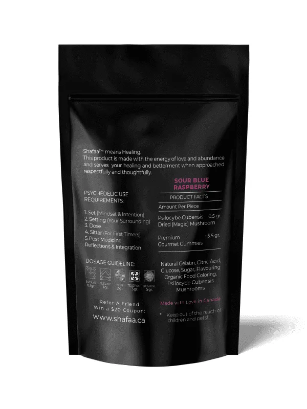 SHAFAA Heal Magic Mushroom Gummies (2g) - Image 2