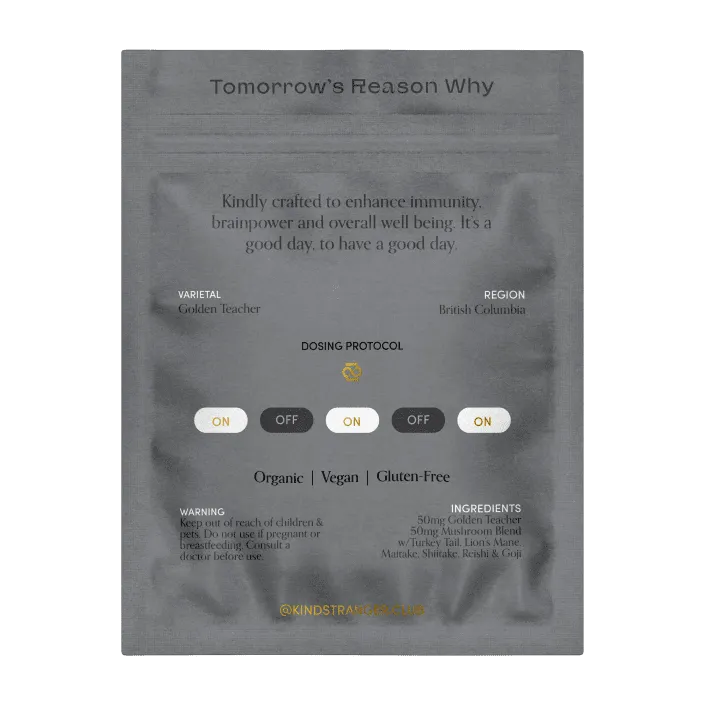 Sidekick Magic Mushroom Capsules (100mg) by Kind Stranger - Image 2