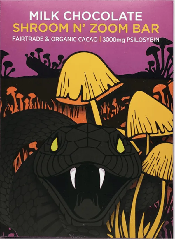 Mamba Milk Chocolate Shroom N’ Zoom Bar (3000MG)