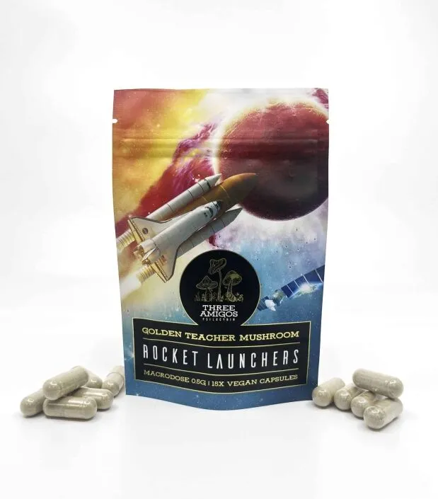 Rocket Launchers Magic Mushroom Capsules