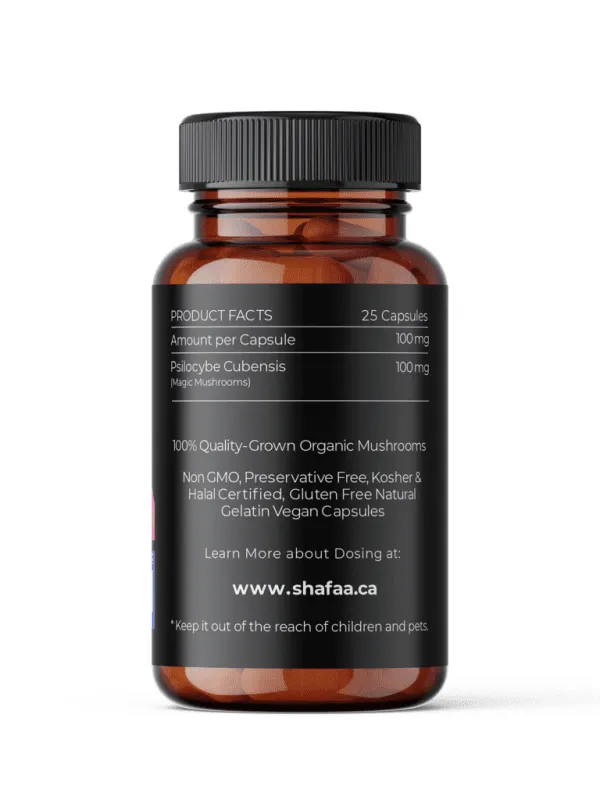 SHAFAA Prime Microdose Magic Mushroom Capsules - Image 2
