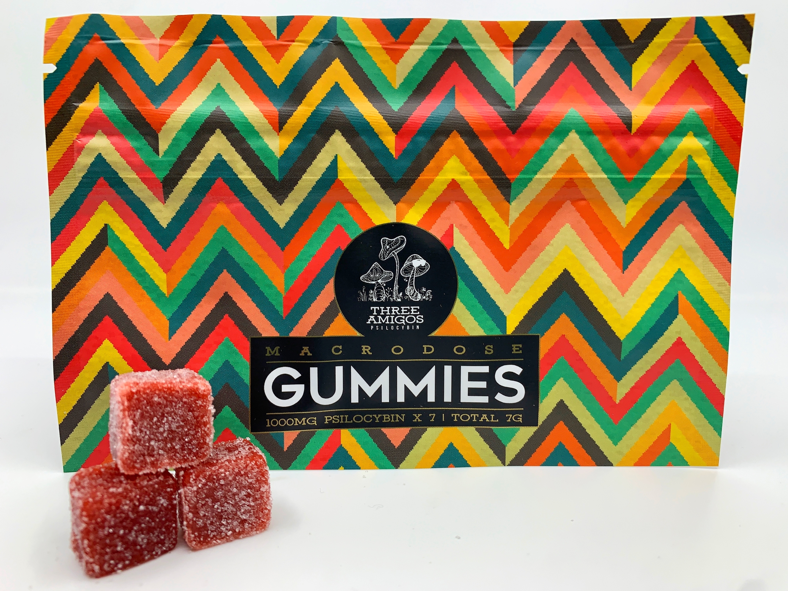 3 Amigos Macrodose Gummies 7g