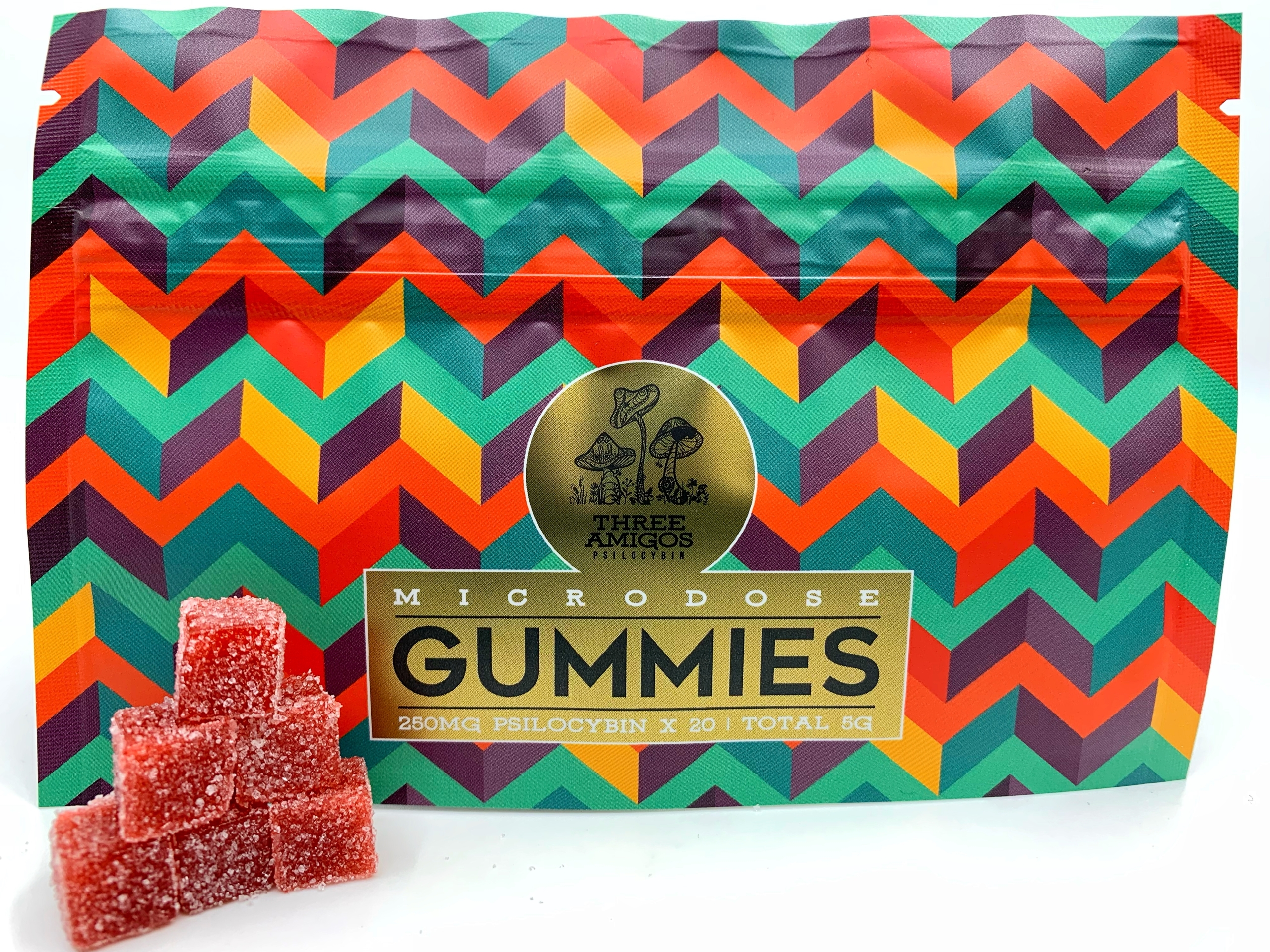 3 Amigos Microdose Gummies 5g