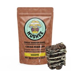 Magic Mushroom Cocoa Pebbles Cereal Bar- 3000MG – Mushee